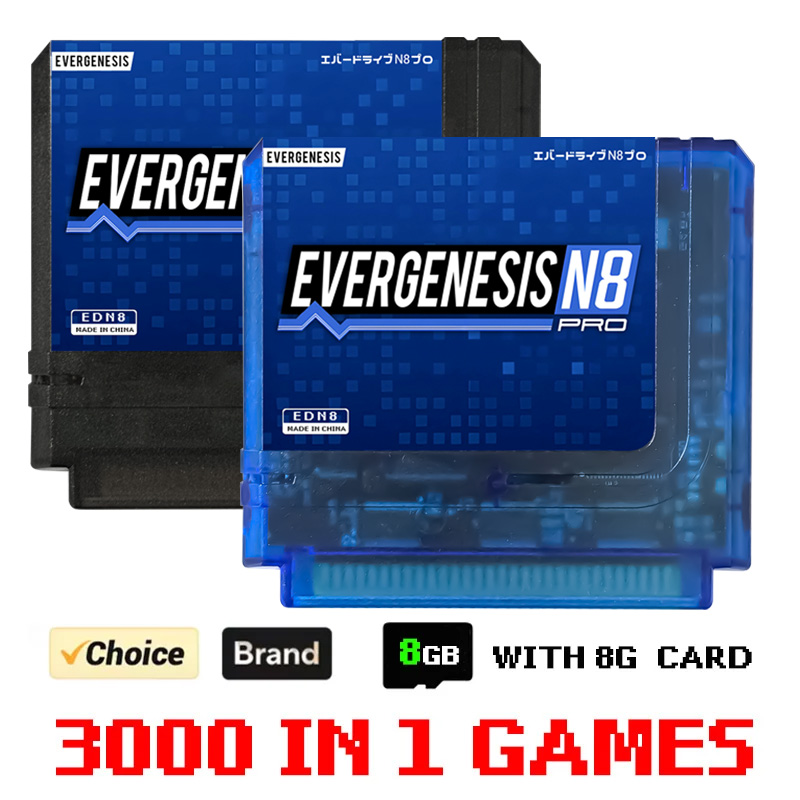 Gaming Console Vintage - 3000 ใน 1 การ์ดเกม ED N8
