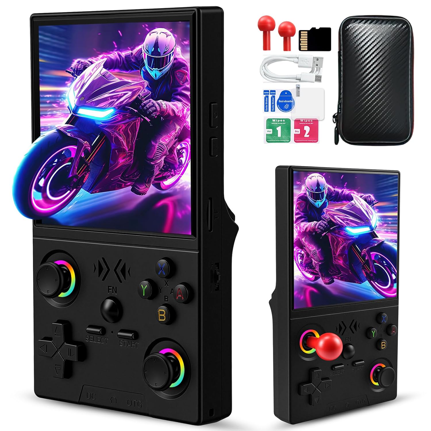 Gaming Console Retro Handheld - FLLBW XF40V เรโทรคอนโซลเกมพกพาหน้าจอ HD IPS ขนาด