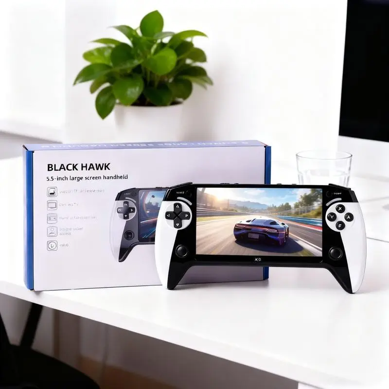 Gaming Console.Emulators - เครื่องเล่นเกมพกพา X9, เครื่องเล่นเกมขนาดกะทัดรัดแบบชาร์จไฟได้, เกมจำลอง 10 เกม,