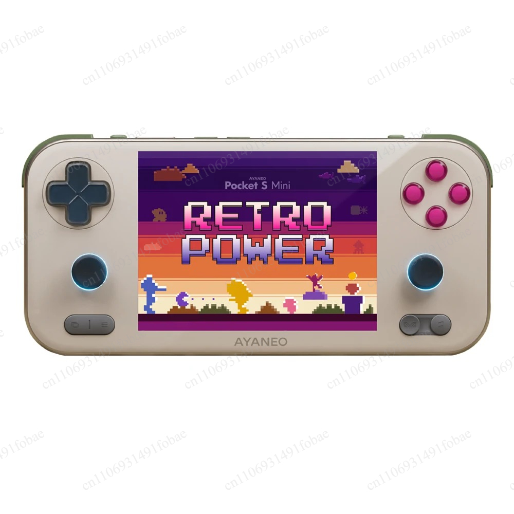 Gaming Console Retro Handheld - AYANEO Pocket S Mini เครื่องเล่นเกมพกพาแบบเรโทร, หน้าจอ