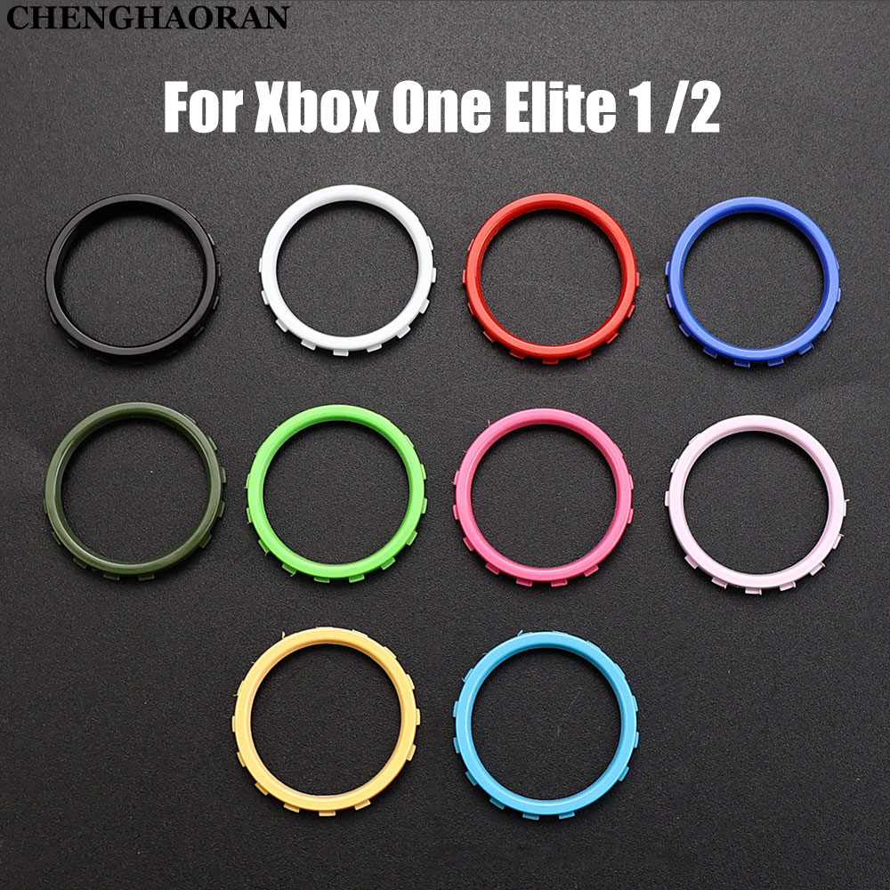 Xbox Elite Controller - แหวนตกแต่งอะนาล็อกสติ๊ก 2 ชิ้น อะไหล่สำหรับคอนโทรลเลอร์ Xbox One