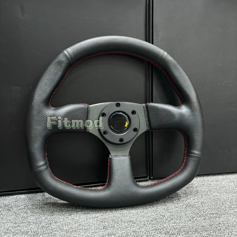 Steering Wheel Gaming - พวงมาลัยรถแข่งทรง D ขนาด 13.5 นิ้ว 340