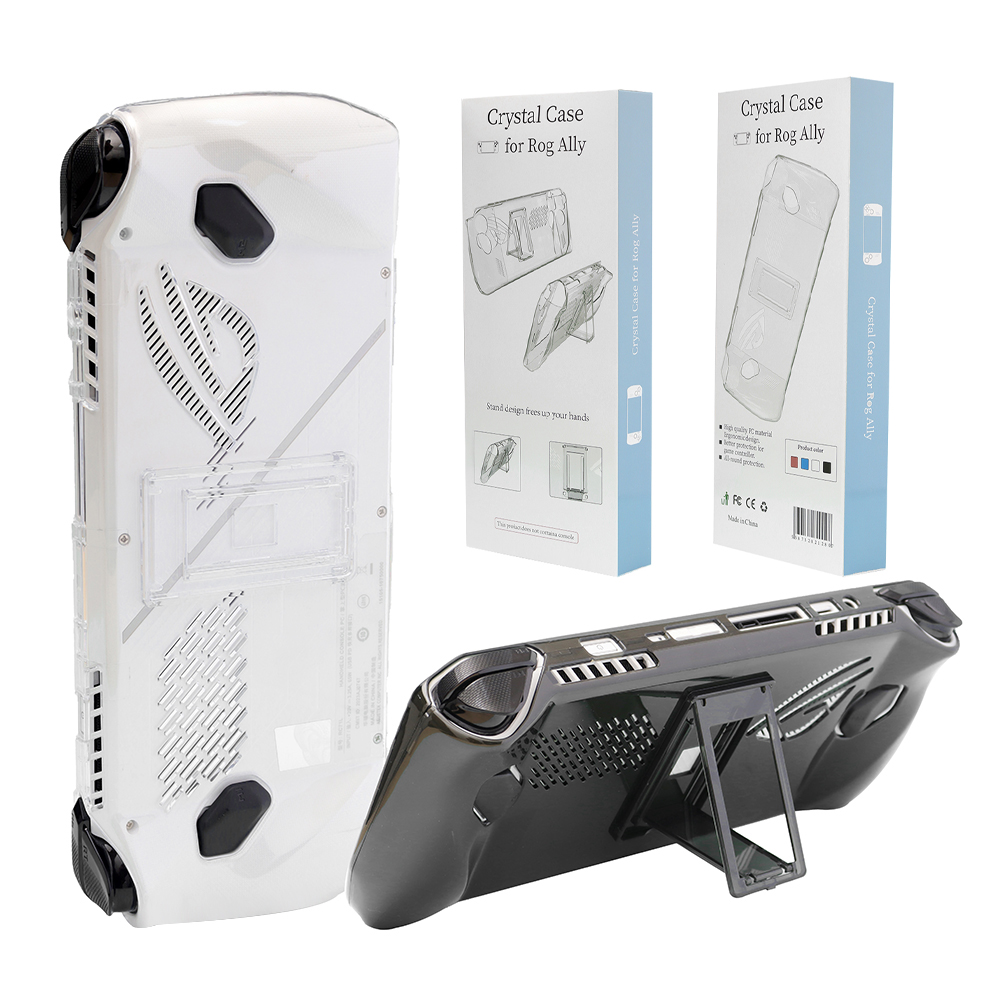 Gaming Console Asus Rog - เคสป้องกันแบบใสสำหรับ ROG Ally, ฝาครอบคอนโซลเกมกันกระแทกพร้อมฝาครอบป้องกันแบบยึดสำหรับเกม ASUS ROG