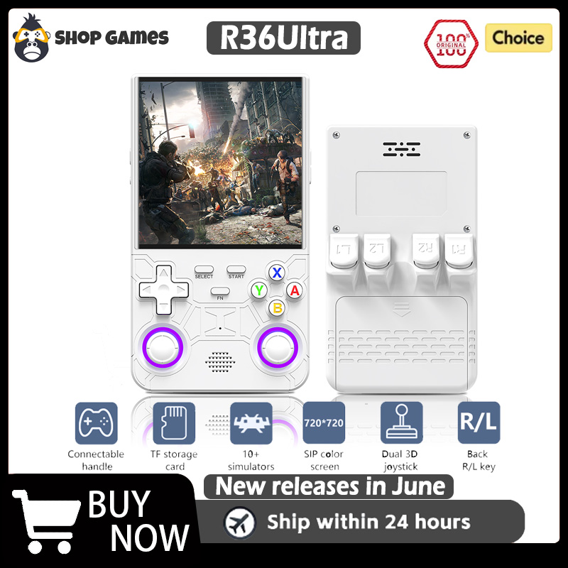 Gaming Console Linux - เครื่องเล่นวิดีโอเกม R36 Ultra Open Source R36S