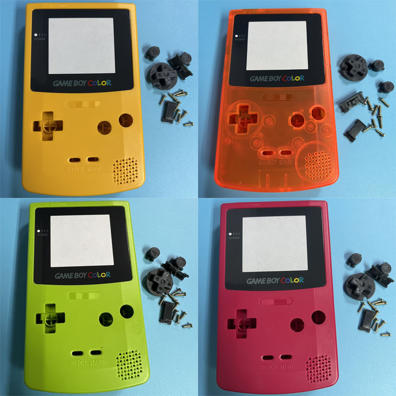 Gaming Console Vintage - เคสเปลี่ยนทดแทนสำหรับ Gameboy Color (GBC) รุ่นลิมิเต็ดอิดิชั่น เรืองแสง