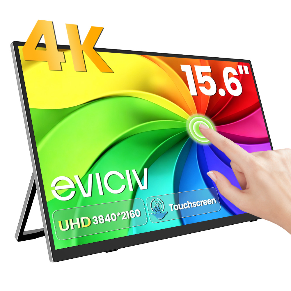 Gaming Console Type - EVICIV จอภาพพกพา 4K หน้าจอสัมผัส 10 จุด