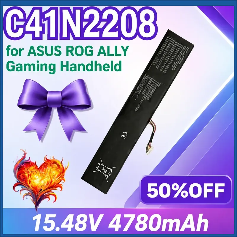 Gaming Console Asus Rog - แบตเตอรี่เครื่องเล่นเกมพกพา รุ่นใหม่ C41N2208 4780mAh 15.48V สำหรับ