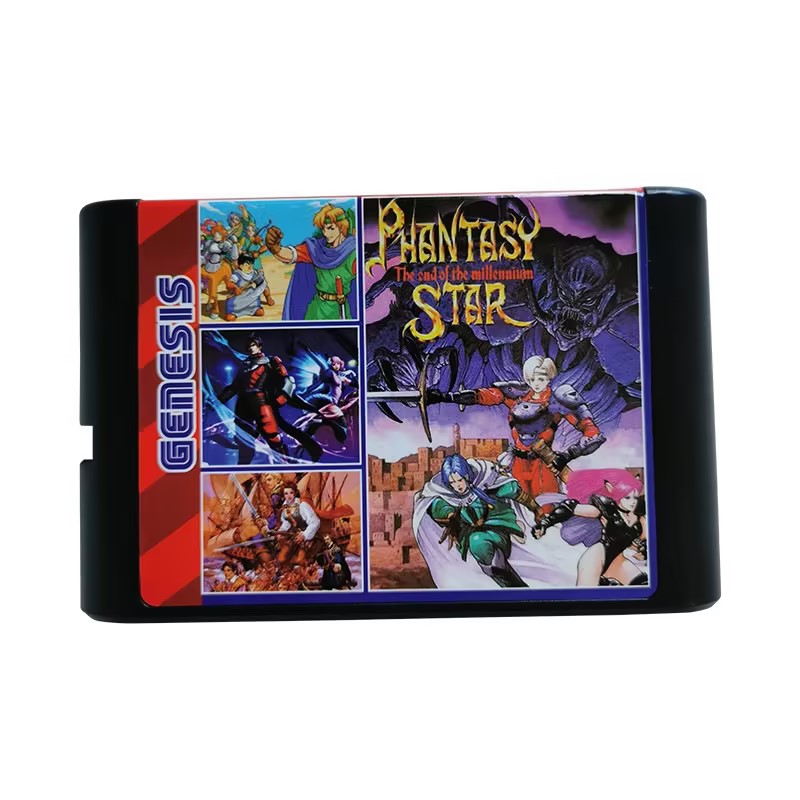 Gaming Console Vintage - ตลับเกม muilt 200ใน1 MEGA Drive เครื่องเล่นวิดีโอเกมย้อนยุค16Bit