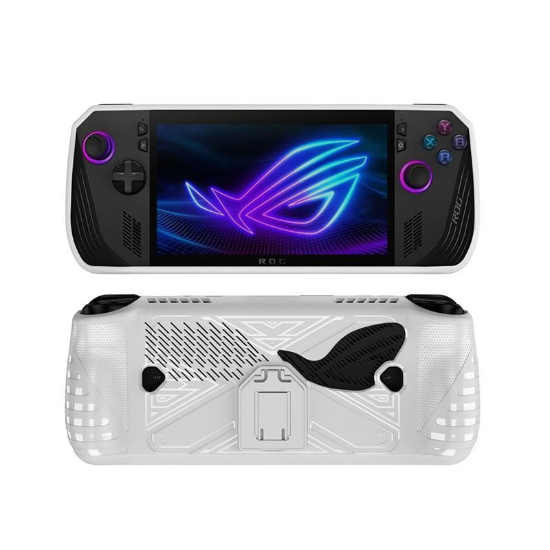 Gaming Console Asus Rog - N34R-TPU เคสป้องกันพร้อมขาตั้งสำหรับคอนโซลเกมเอซุส ROG Ally X, เปลือกหุ้มที่ทนทานเพื่อการเล่นเกมที่ดียิ่งขึ้น