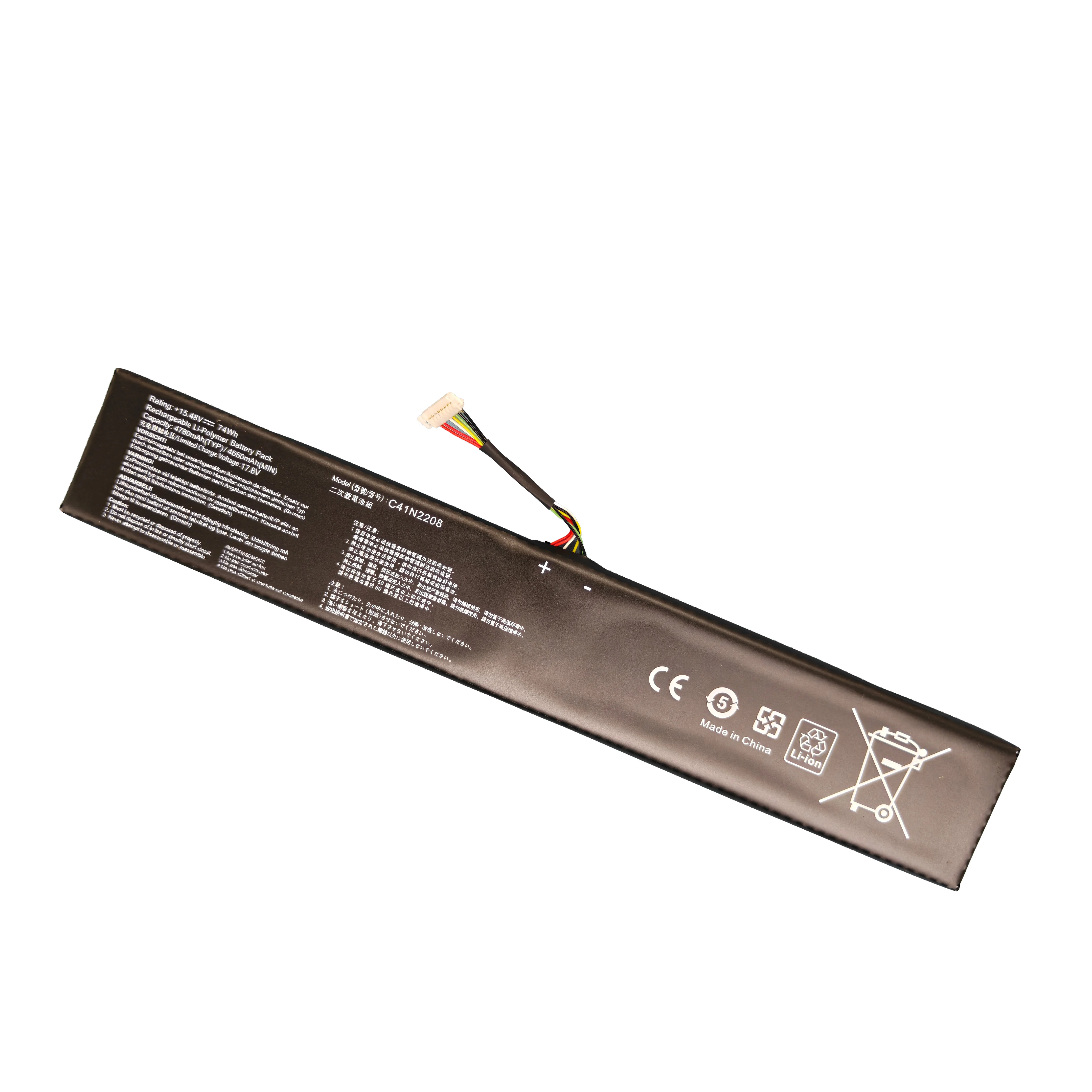 แบตเตอรี่ C41N2208 15.48V 74Wh - Gaming Console Asus Rog บทวิจารณ์และราคา