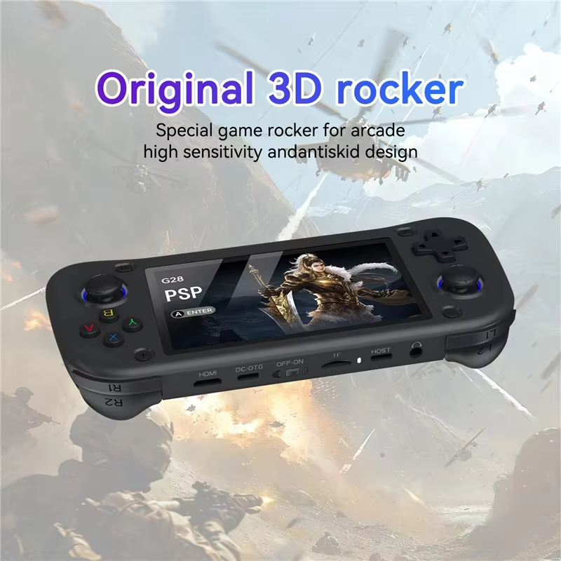เครื่องเล่นเกมพกพา G28 Retro ร - Gaming Console Linux บทวิจารณ์และราคา