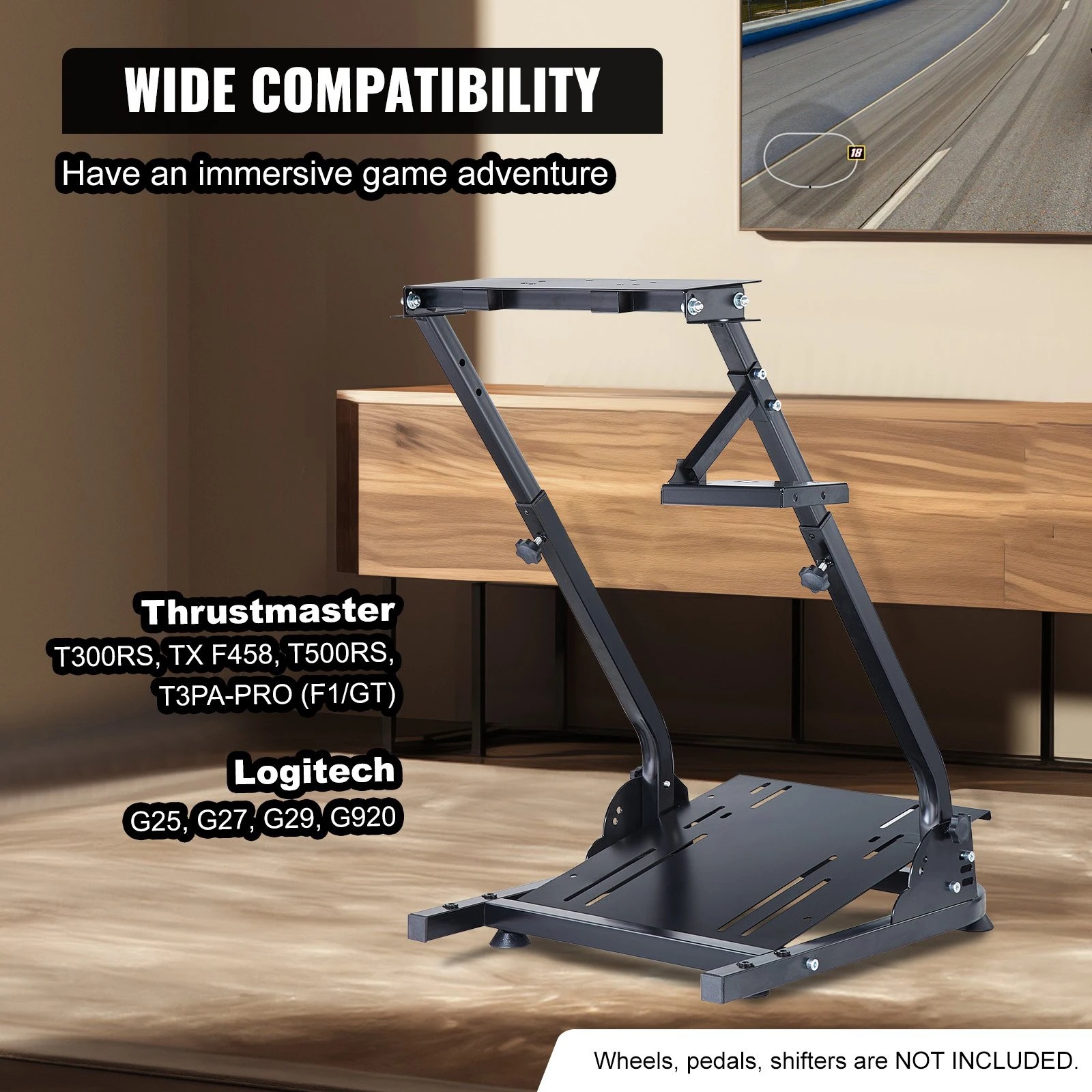 แท่นยึดค็อกพิทจำลองการแข่งรถแบ - Steering Wheel Gaming บทวิจารณ์และราคา
