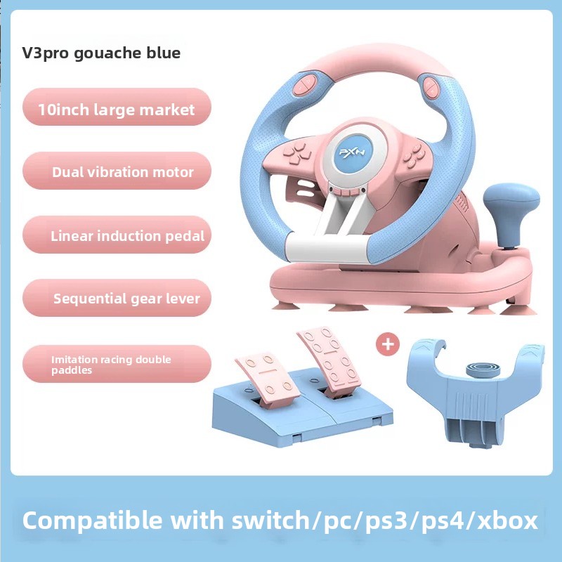 พวงมาลัยเกมมิ่ง Pxn V3 Pro 180 - Steering Wheel Gaming บทวิจารณ์และราคา