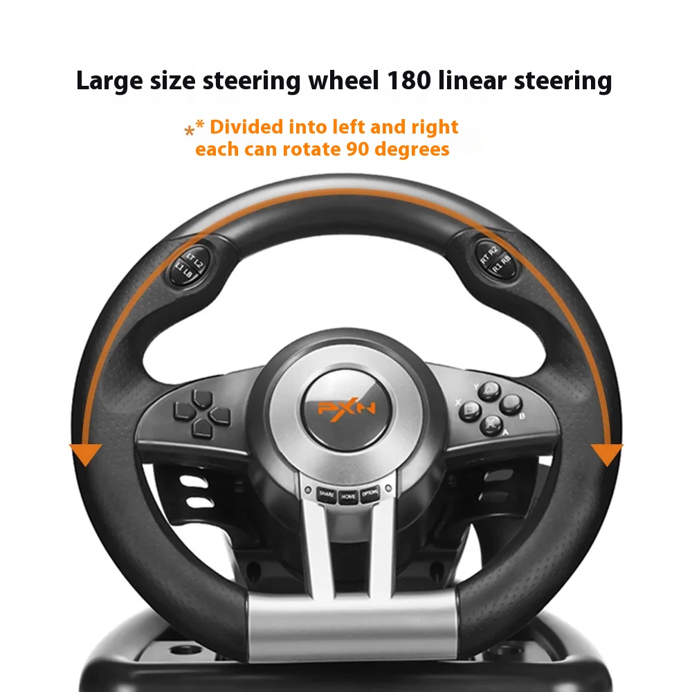 พวงมาลัยเกมมิ่ง Pxn V3 Pro 180 - Steering Wheel Gaming บทวิจารณ์และราคา