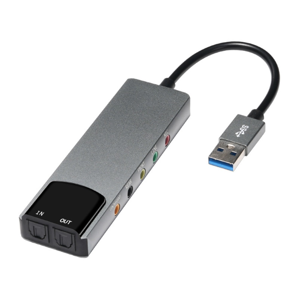 ใหม่การ์ดเสียง USB 7.1 5.1 ช่อ - Gaming Console For Pc บทวิจารณ์และราคา
