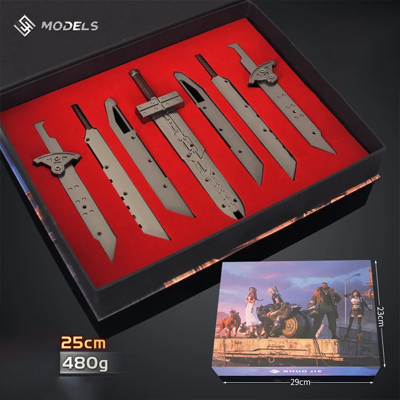 ดาบคลาวด์บัสเตอร์ 25 ซม. ของเล - Gaming Console Cloud บทวิจารณ์และราคา
