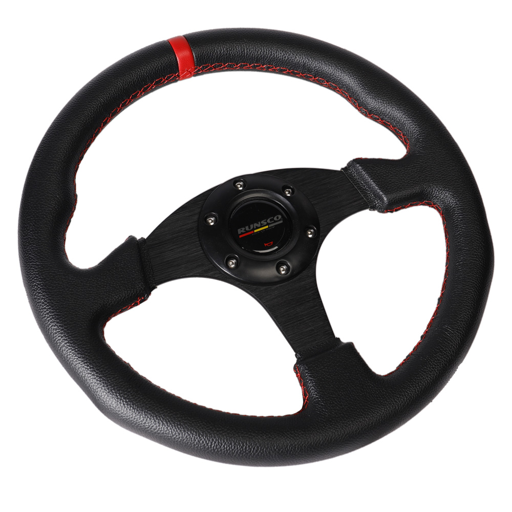 330 มม./13 นิ้วแบนพวงมาลัยอลูม - Steering Wheel Gaming บทวิจารณ์และราคา