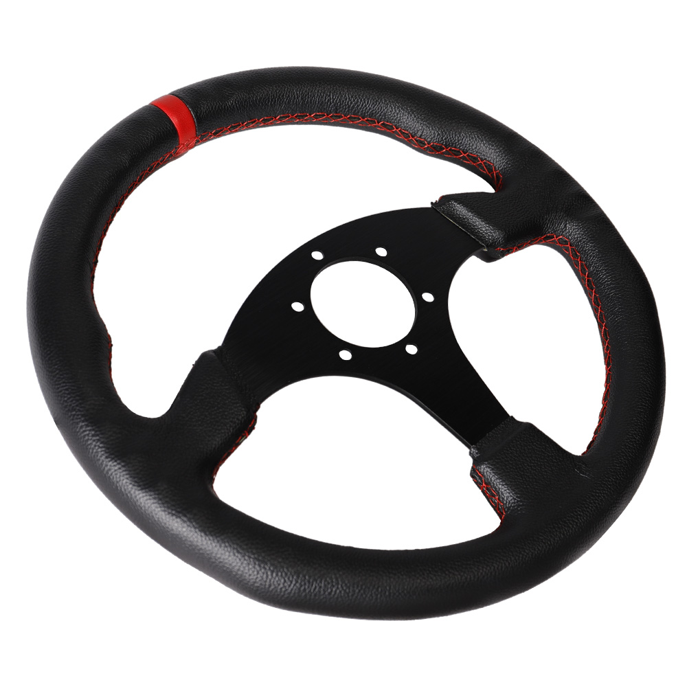 330 มม./13 นิ้วแบนพวงมาลัยอลูม - Steering Wheel Gaming บทวิจารณ์และราคา