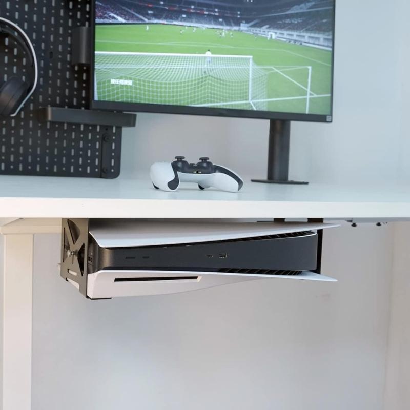 โลหะภายใต้โต๊ะเกมคอนโซลOrganiz - Gaming Console Stand บทวิจารณ์และราคา
