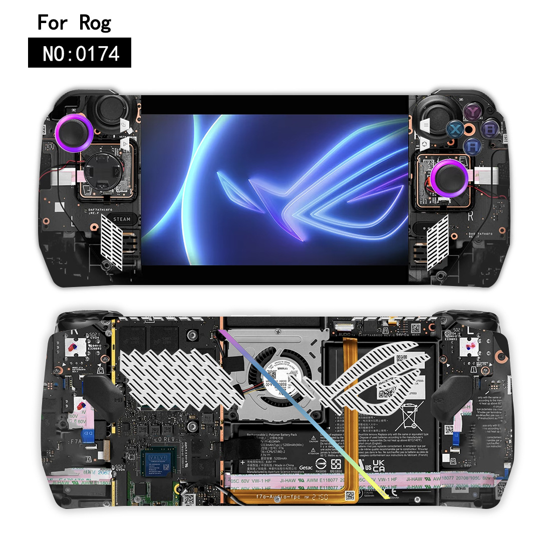 สติกเกอร์ใหม่สำหรับเคสเครื่องเ - Gaming Console Asus Rog บทวิจารณ์และราคา