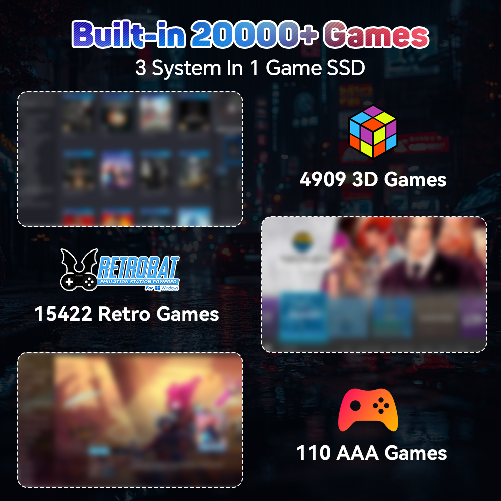ฮาร์ดไดรฟ์จำลองเกมขนาด 2TB พร้ - Gaming Console.Emulators บทวิจารณ์และราคา