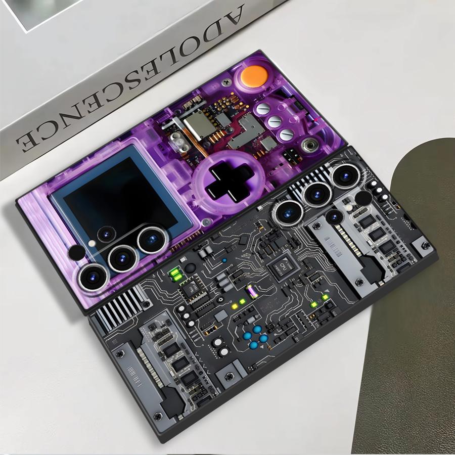 เคสโทรศัพท์ลายเกมส์สีม่วงสำหรั - Gaming Console Phone บทวิจารณ์และราคา