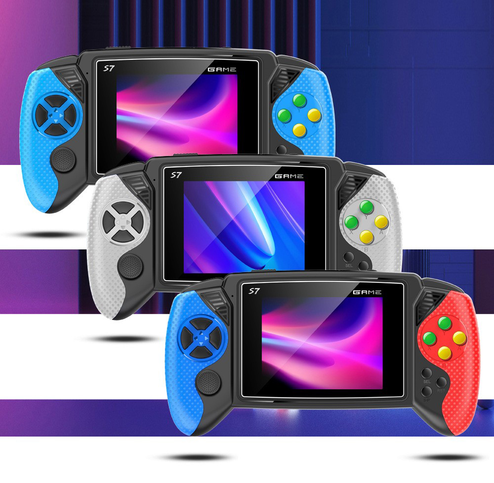 เครื่องเล่นเกมพกพา S7 Retro หน - Gaming Console Kids บทวิจารณ์และราคา