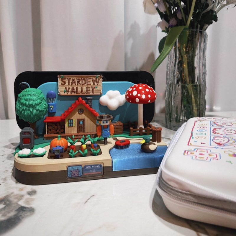 แท่นชาร์จตกแต่งธีม Stardew Val - Gaming Console Stand บทวิจารณ์และราคา