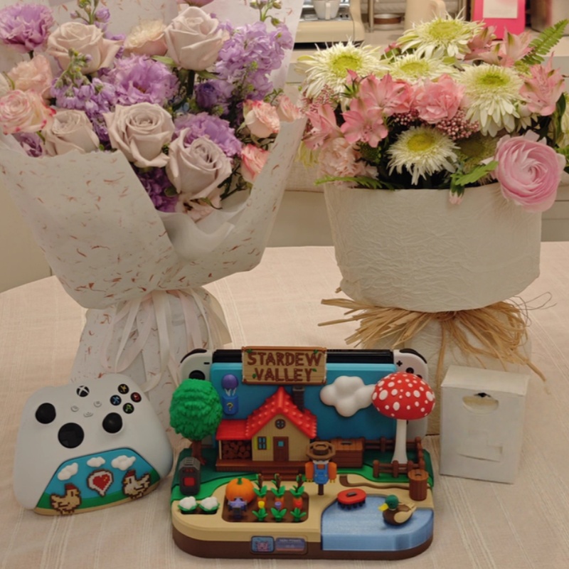 แท่นชาร์จตกแต่งธีม Stardew Val - Gaming Console Stand บทวิจารณ์และราคา