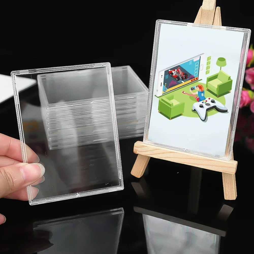 อะคริลิคใสผู้ถือบัตร Snap ประเ - Gaming Card Holder บทวิจารณ์และราคา