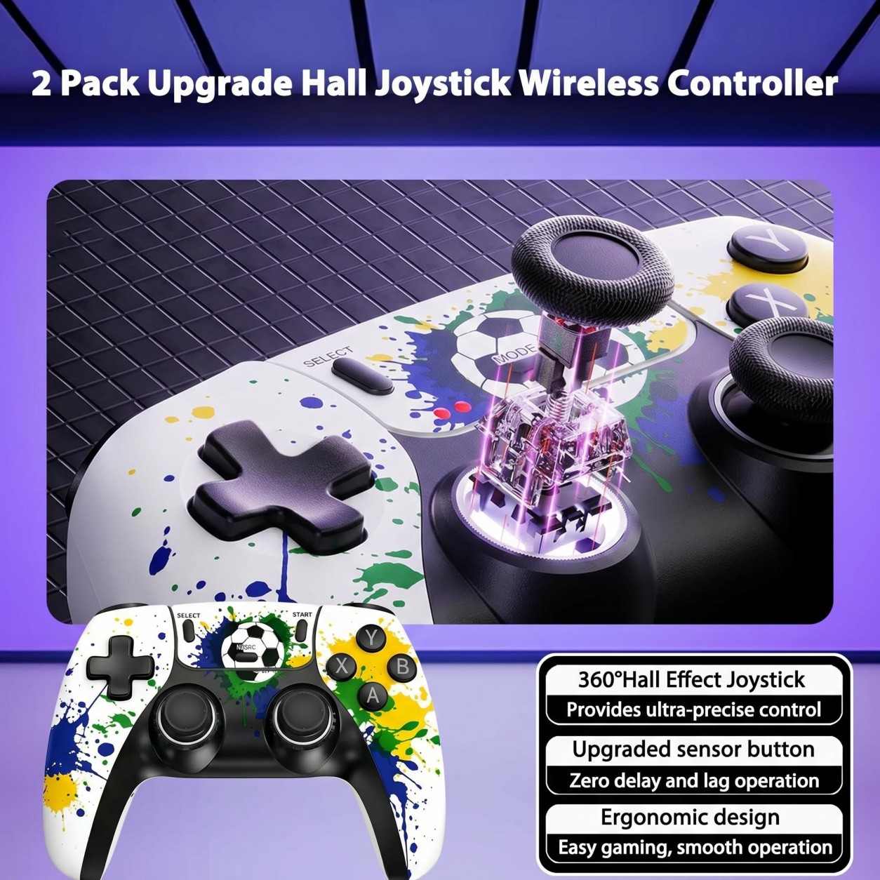 รูปแบบฟุตบอล คอนโทรลเลอร์เกมไร - Gaming Console Kids บทวิจารณ์และราคา