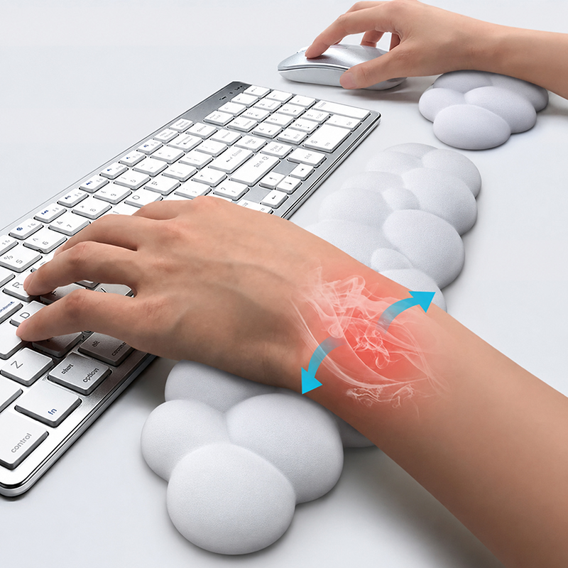 แผ่นรองเมาส์พร้อมที่วางข้อมือ  - Gaming Console Cloud บทวิจารณ์และราคา
