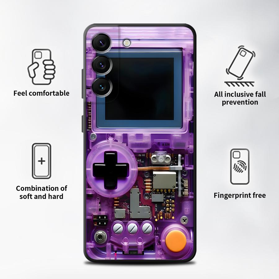 เคสโทรศัพท์มือถือลายเกมส์สีม่ว - Gaming Console Phone บทวิจารณ์และราคา