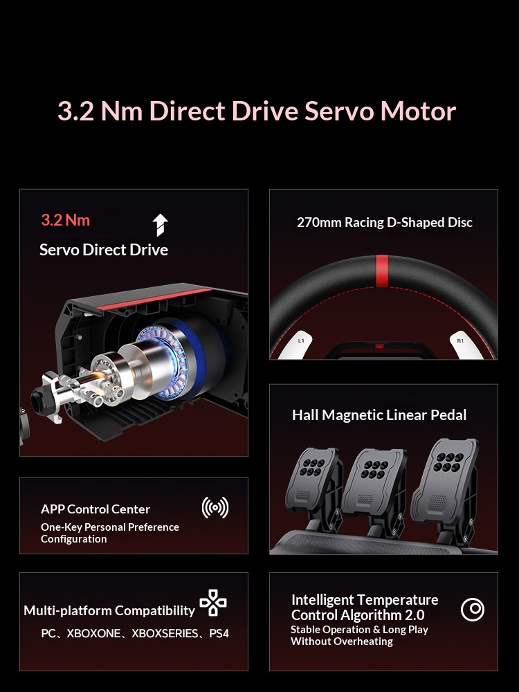 พวงมาลัยเกมมิ่ง PXN V10 Pro พร - Steering Wheel Gaming บทวิจารณ์และราคา