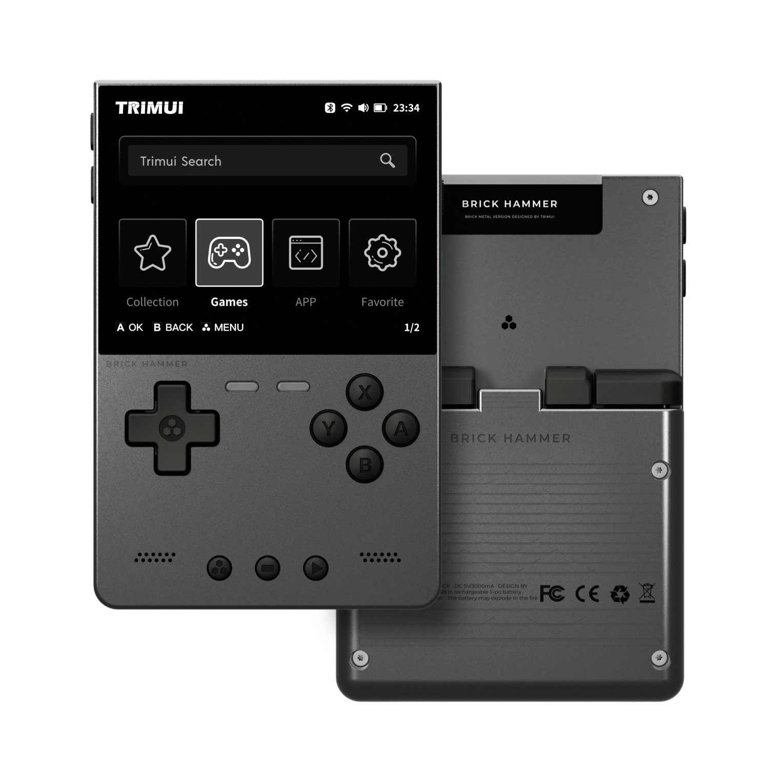 เครื่องเล่นเกมพกพา TRIMUI BRIC - Gaming Console Phone บทวิจารณ์และราคา