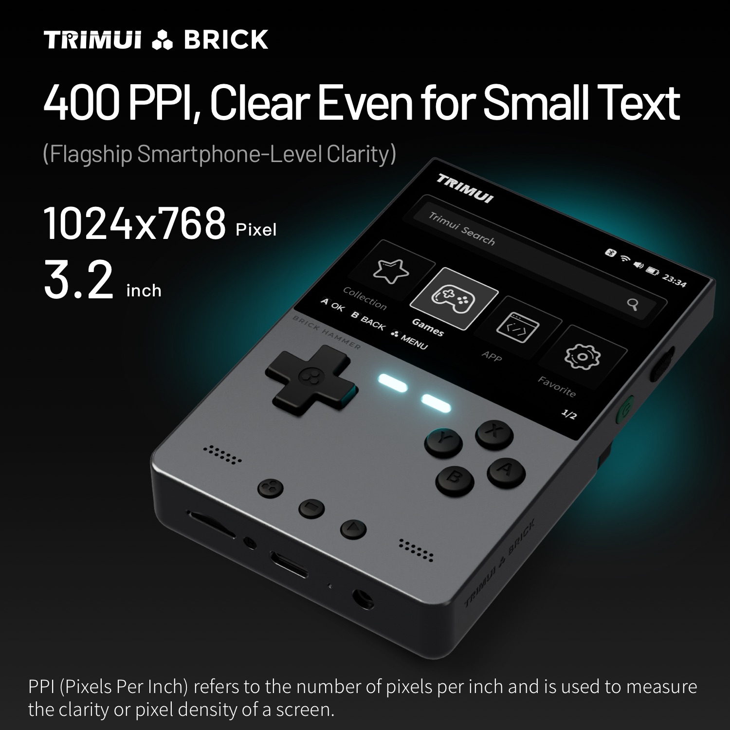 เครื่องเล่นเกมพกพา TRIMUI BRIC - Gaming Console Phone บทวิจารณ์และราคา