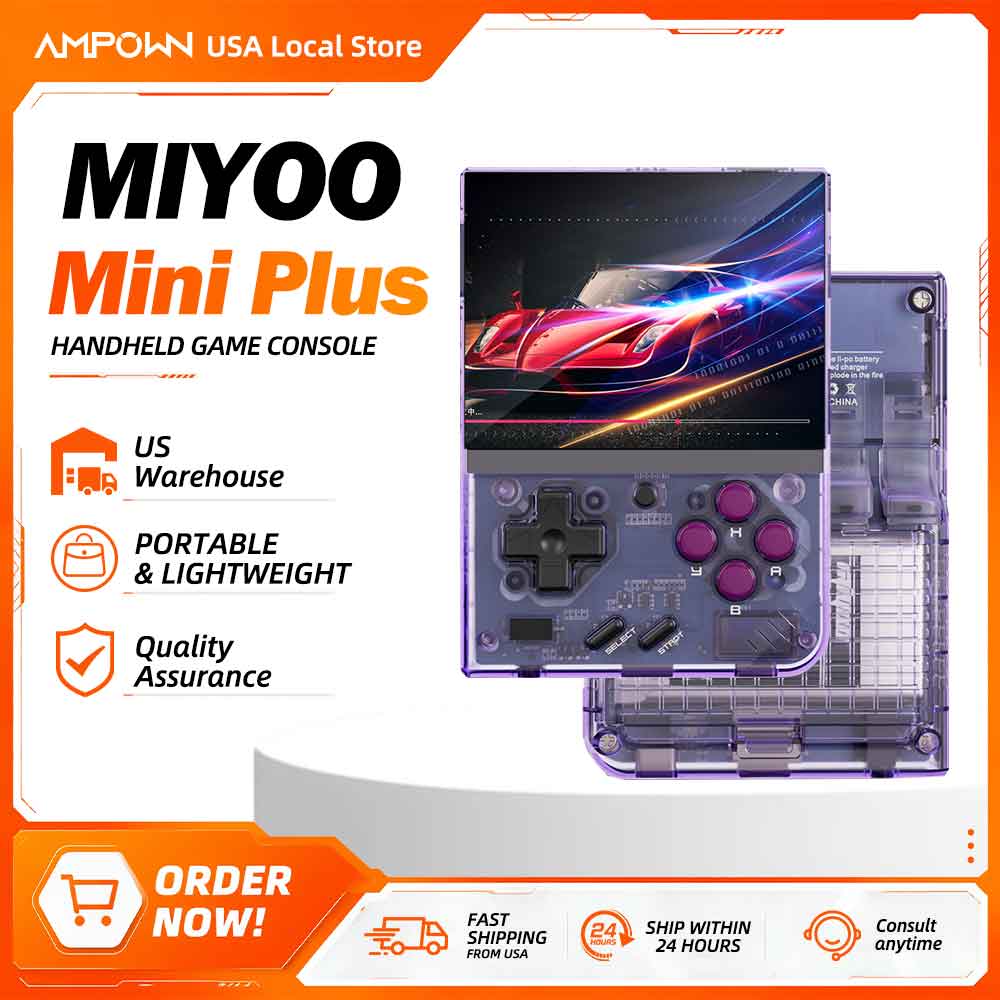 เครื่องเล่นเกมพกพา Miyoo Mini+ - Gaming Console Kids บทวิจารณ์และราคา