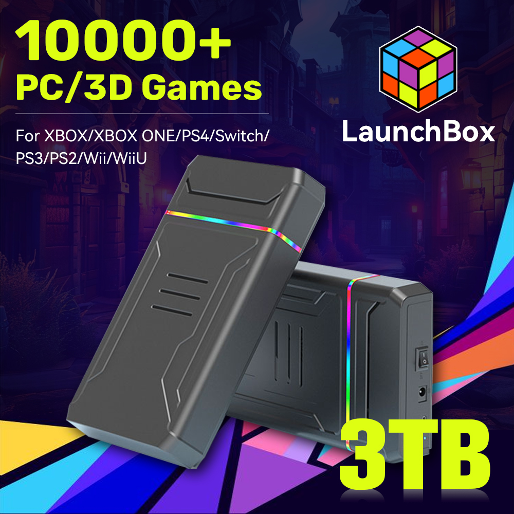 JMachen Launchbox 3TB Gaming H - Gaming Console Video Game บทวิจารณ์และราคา