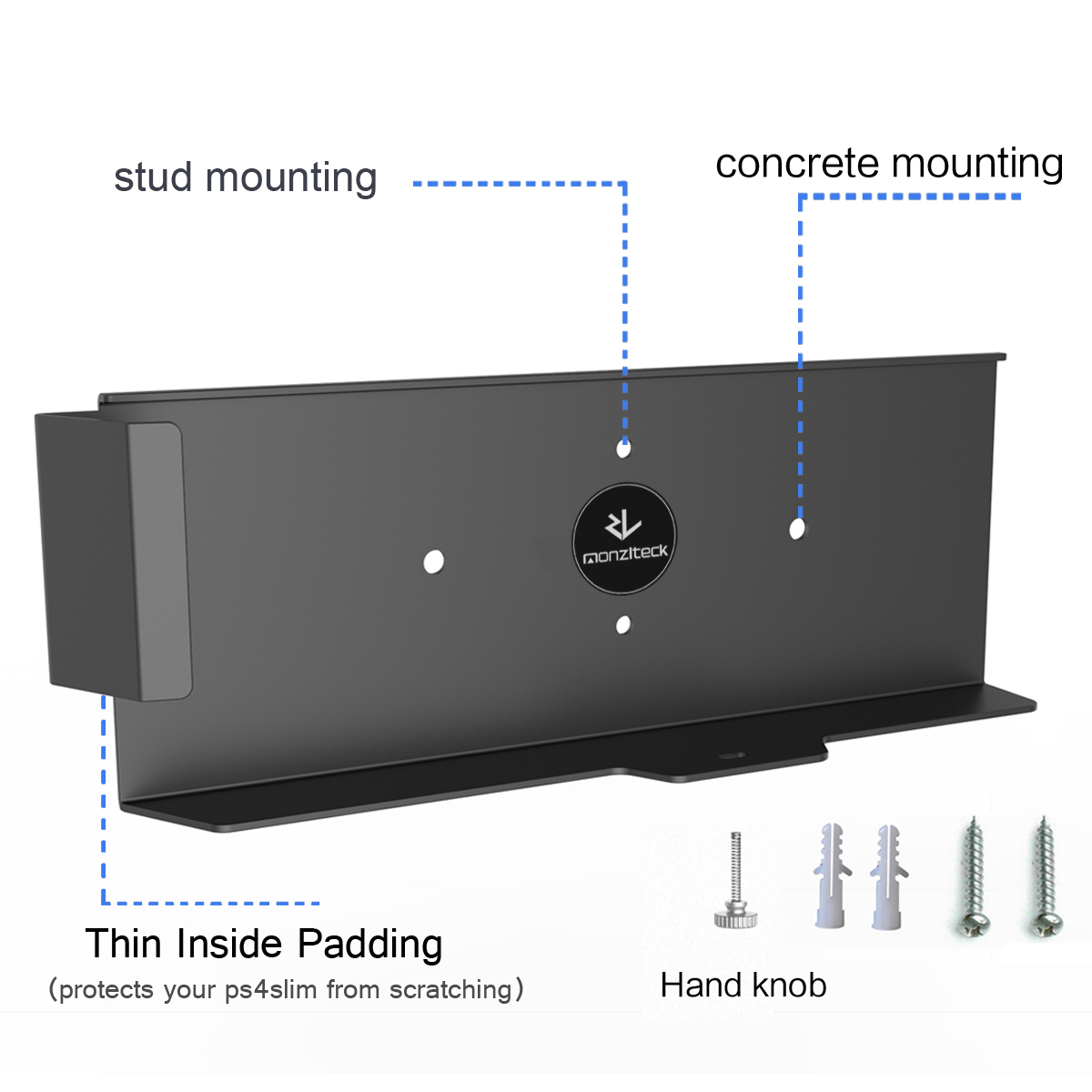Monzlteck Wall Mount สําหรับ P - Gaming Console Stand บทวิจารณ์และราคา