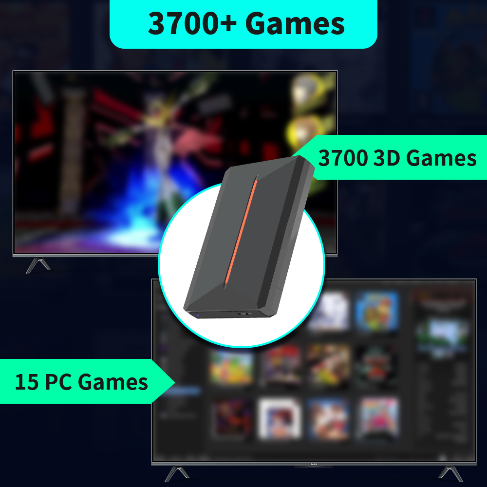Launchbox OS 500GB แบบพกพา HDD - Gaming Console Video Game บทวิจารณ์และราคา