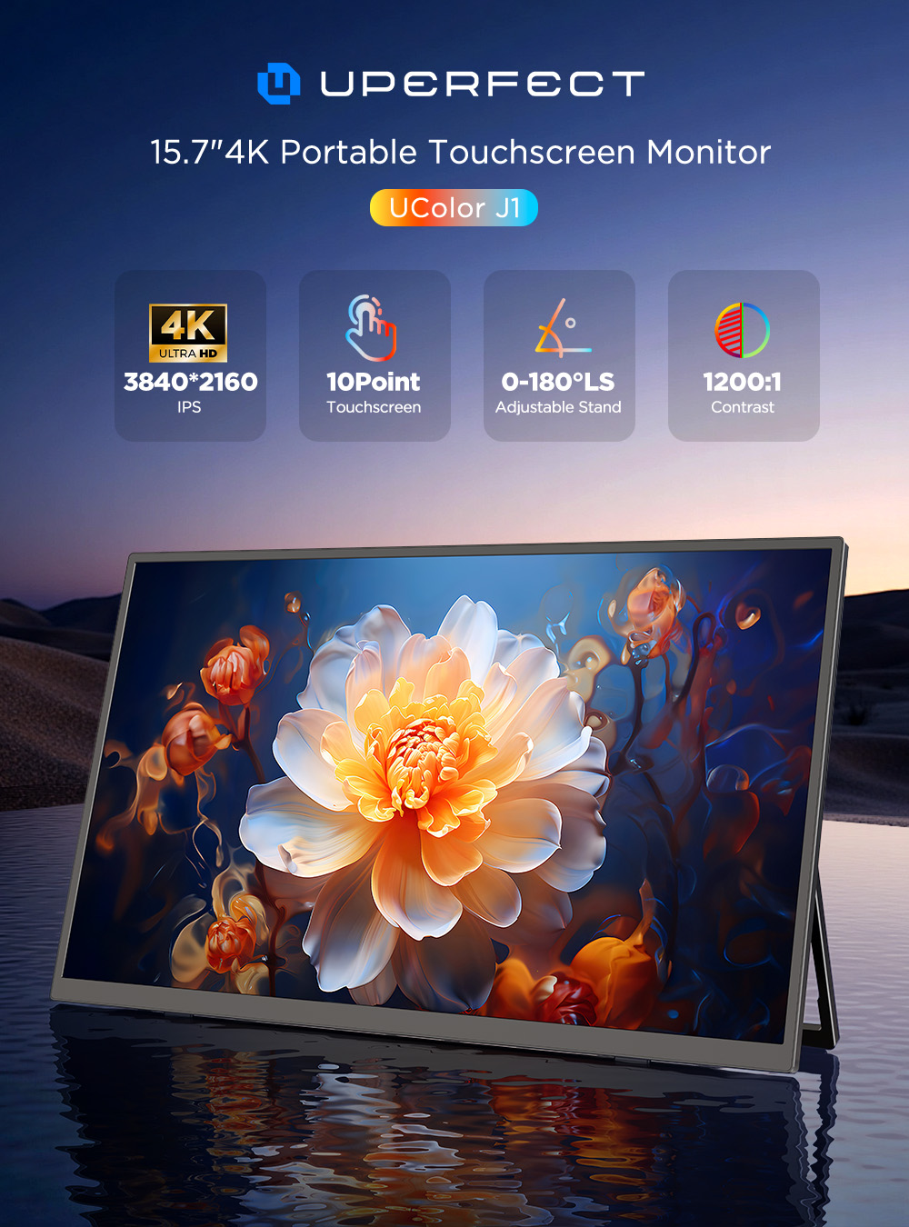 จอภาพพกพา UPERFECT 4K หน้าจอสั - Gaming Console X80 บทวิจารณ์และราคา