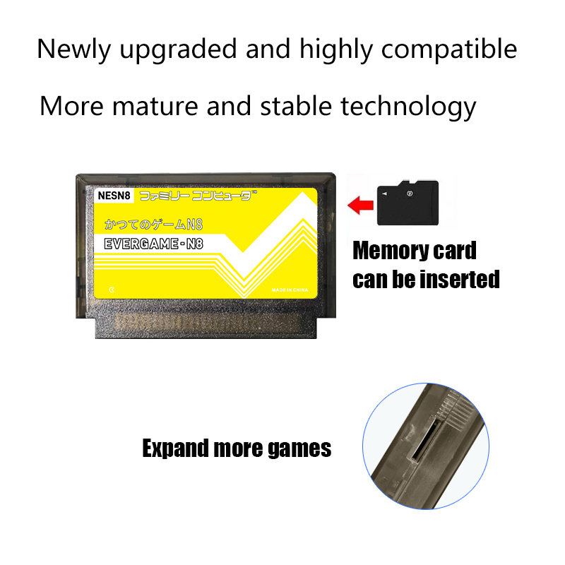 REMANK EVERGAME N8 NES ตลับหมึ - Gaming Console Vintage บทวิจารณ์และราคา