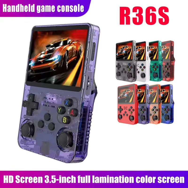 เครื่องเล่นเกมพกพา R36s ใหม่ ร - Gaming Console Linux บทวิจารณ์และราคา