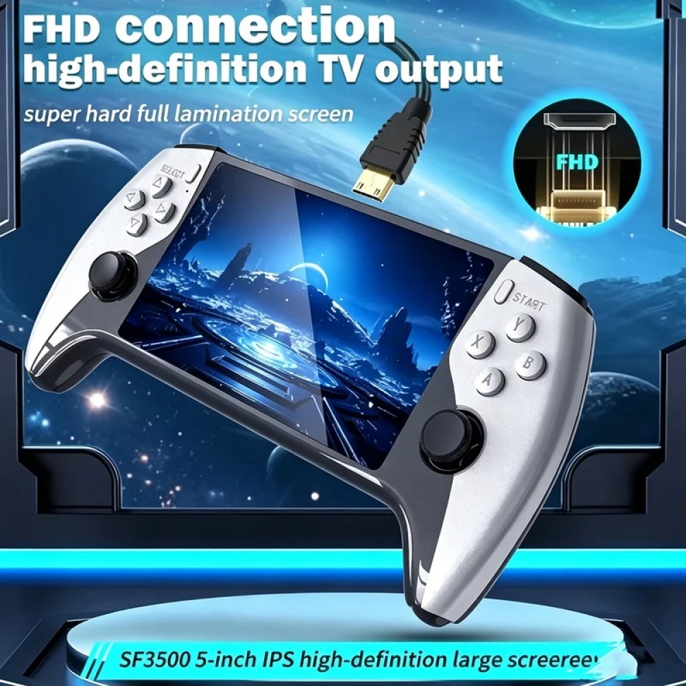 SF3500 เครื่องเล่นเกมพกพาขนาด  - Gaming Console Vintage บทวิจารณ์และราคา
